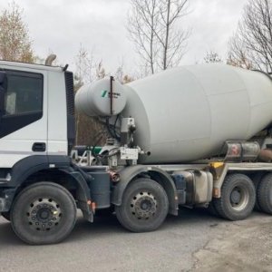 foto 9m3 mieszarka Stetter 8x4 Iveco