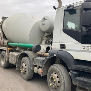 foto 9m3 mieszarka Stetter 8x4 Iveco