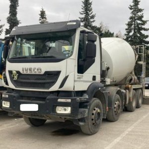 foto 9m3 mieszarka Stetter 8x4 Iveco