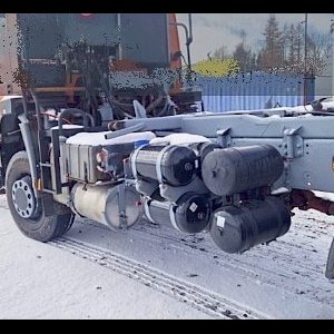 foto 4x4 Iveco 21.5t wywrotka+ syparka plug komunal ZIMA