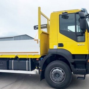 foto 6x4 Iveco 6.2m+dźwig roto widly sterowanie retarder automat