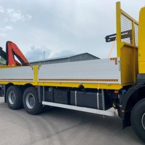 foto 6x4 Iveco 6.2m+dźwig roto widly sterowanie retarder automat