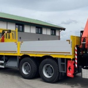 foto 6x4 Iveco 6.2m+dźwig roto widly sterowanie retarder automat