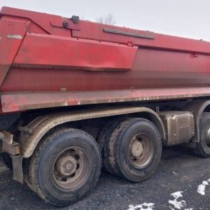 foto 8x4 dumper wana Eur6 nowe opony Iveco AD340T plandeka automat wywrotka