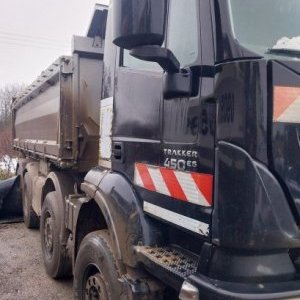 foto 8x4 wywrótka Eur6 Iveco Trakker 450 S3 automat