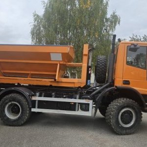 foto 4x4 hakowiec 13.5t Iveco komunal ZIMA+LETO woda syparka